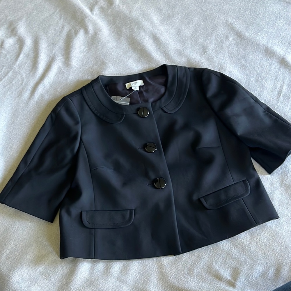 Ann Taylor Loft cropped blazer NWT size 6